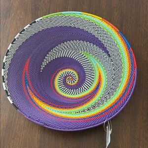 African Telephone Wire Bowl
